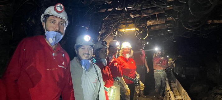 İl Müdürümüz Sayın Ayşe SARI ve İlgili Teknik Personellerimizin Katılımı ile   Açık  ve Yeraltı Madenciliği Yapan Bir İşletmeye Denetim Gerçekleştirildi