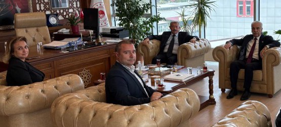 Keşan Kaymakamı Sayın Aziz MERCAN, Keşan Belediye Başkanı Sayın Op.Dr.Mehmet ÖZCAN İl Müdürümüz Sayın Ayşe SARI'ya İade-i Ziyarette Bulundular