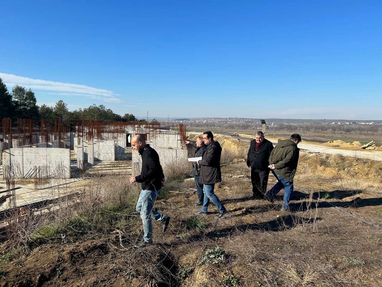 Edirne 200 Kişilik Huzurevi İkmal İşine Ait Yer Teslim İşlemi Yapıldı