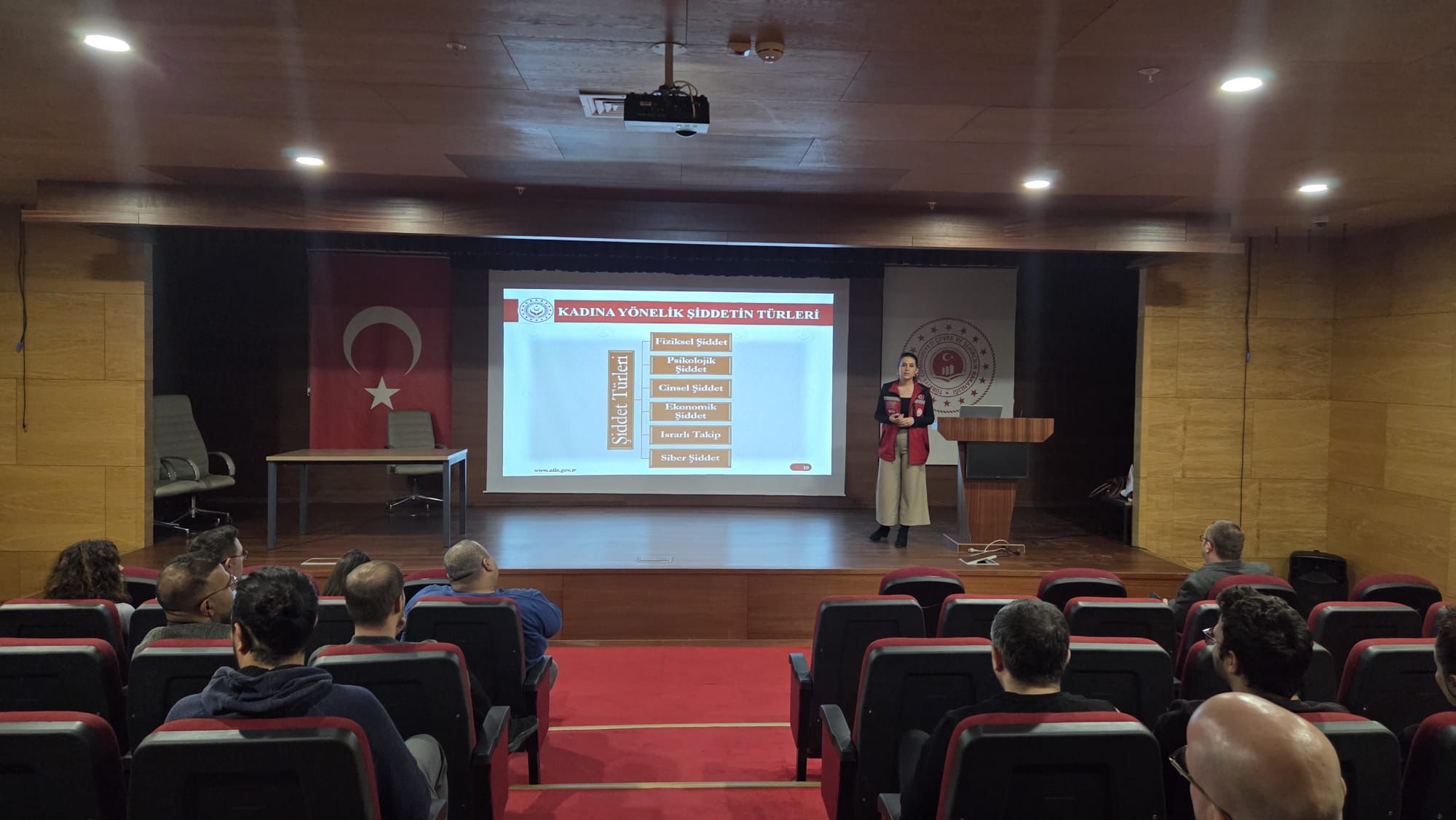 Edirne Aile ve Sosyal Hizmetler İl Müdürlüğüne Bağlı Şiddet Önleme ve İzleme Merkezi (ŞÖNİM) Tarafından “Kadına Yönelik Şiddetle Mücadele Farkındalık Eğitimi” verildi