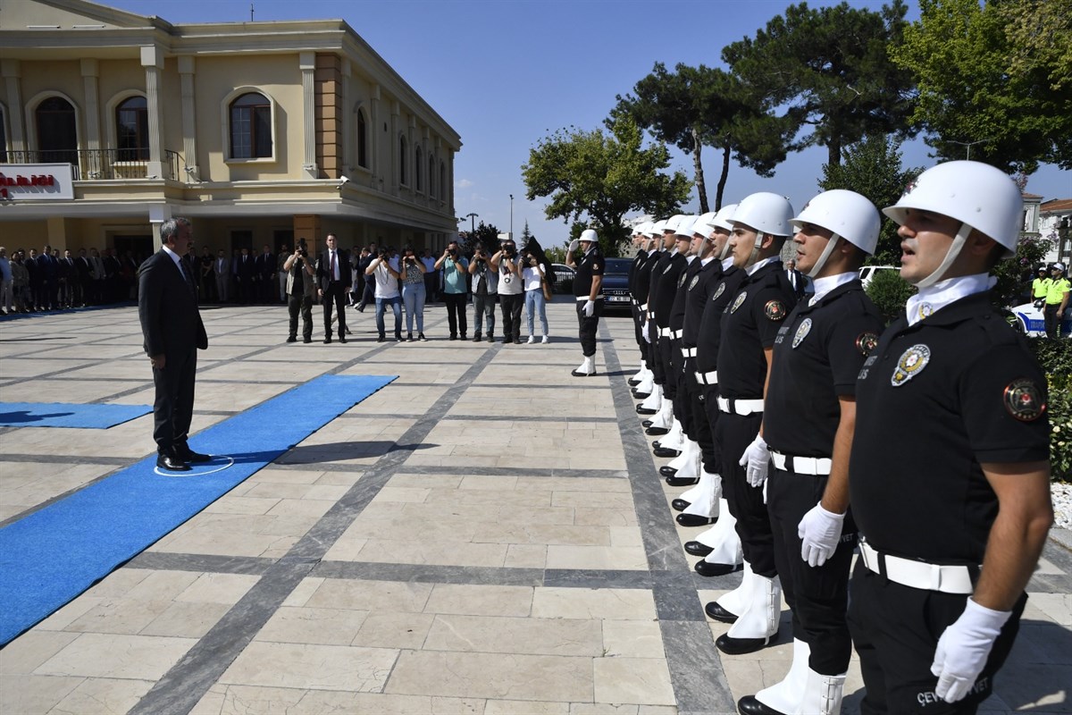 Edirne Valimiz Sayın Yunus SEZER ‘ e Karşılama Töreni Düzenlendi