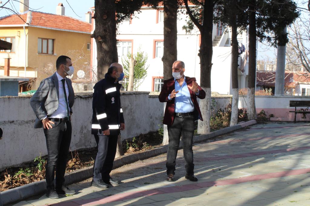 Enez Kaymakamı Sayın Şükrü Alperen GÖKTAŞ ve İl Müdürümüz Sayın Engin  ÖZTÜRK Bazı Yapılarda İincelemelerde Bulundu