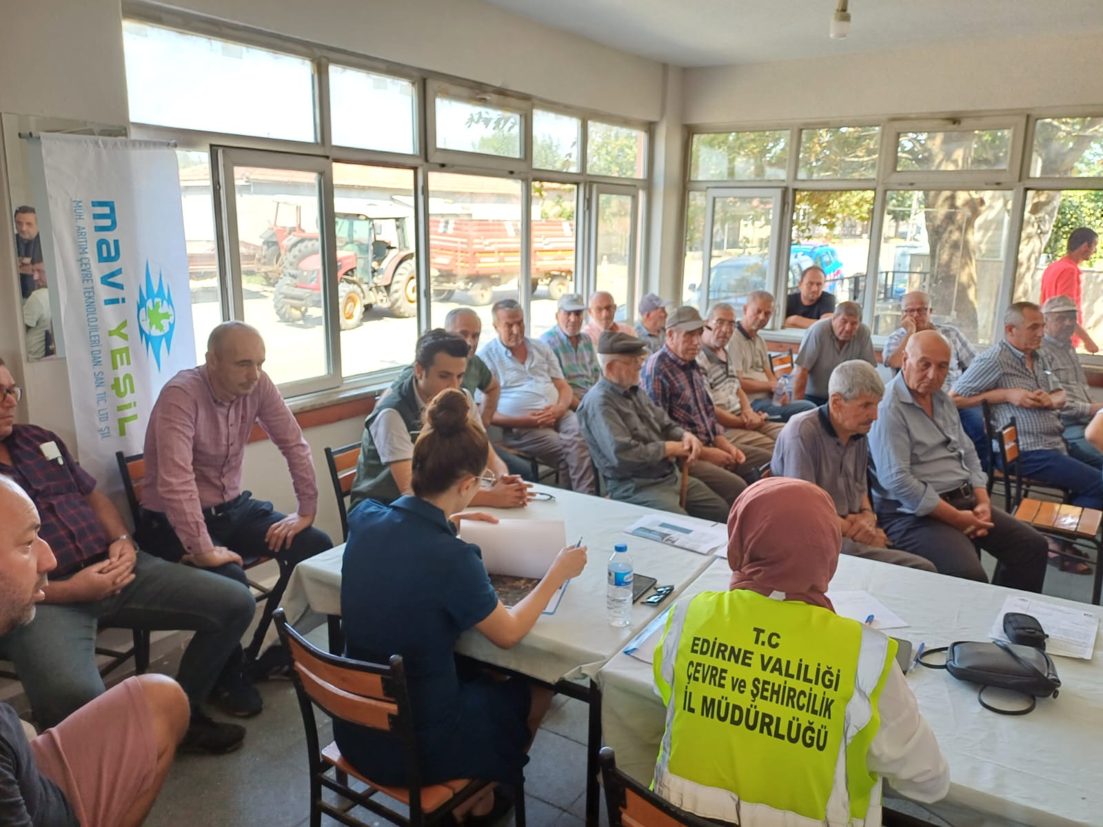 Enez Şehitler Köyünde Halkın Bilgilendirilmesi ve Sürece Katılımı Toplantısı Gerçekleştirildi