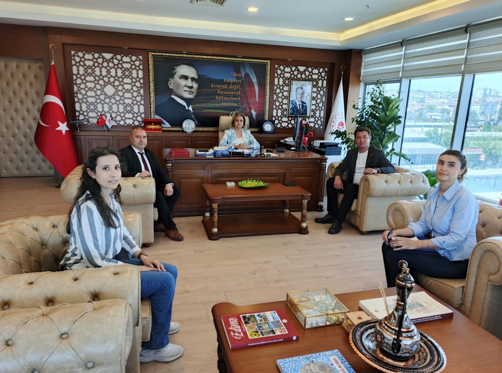 İl Müdürlüğümüzde Tüm Belediyelerin Katılımıyla Bir Çalışma Toplantısı Düzenlendi
