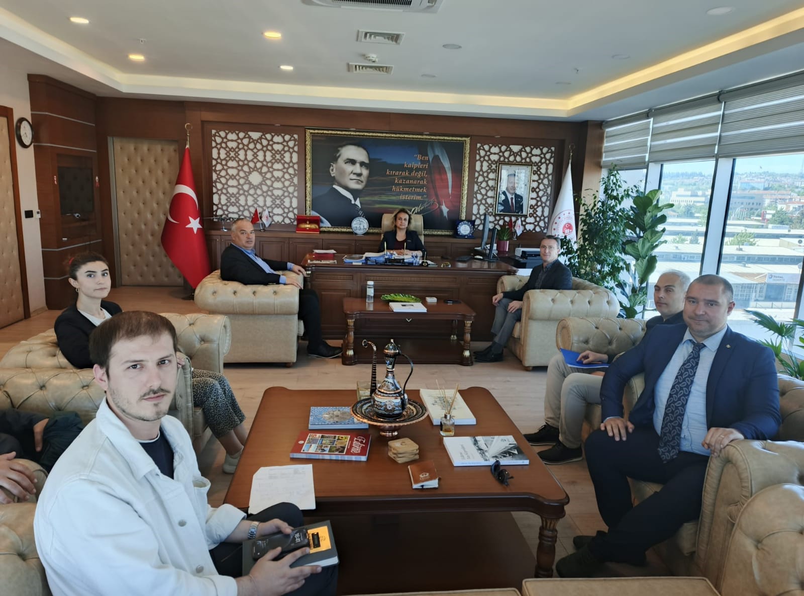 İl Müdürlüğümüzde Tüm Belediyelerin Katılımıyla Bir Çalışma Toplantısı Düzenlendi