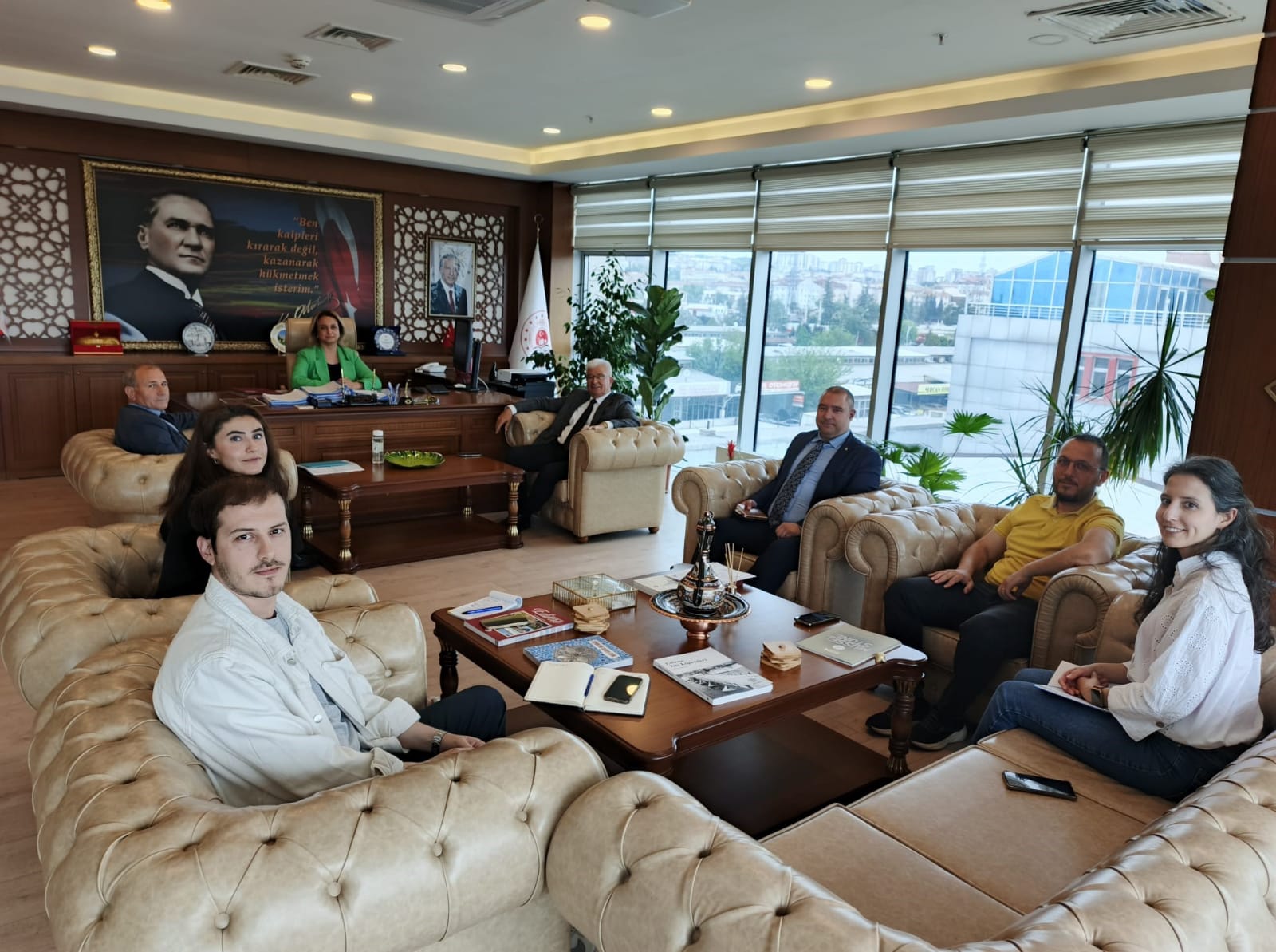 İl Müdürlüğümüzde Tüm Belediyelerin Katılımıyla Bir Çalışma Toplantısı Düzenlendi