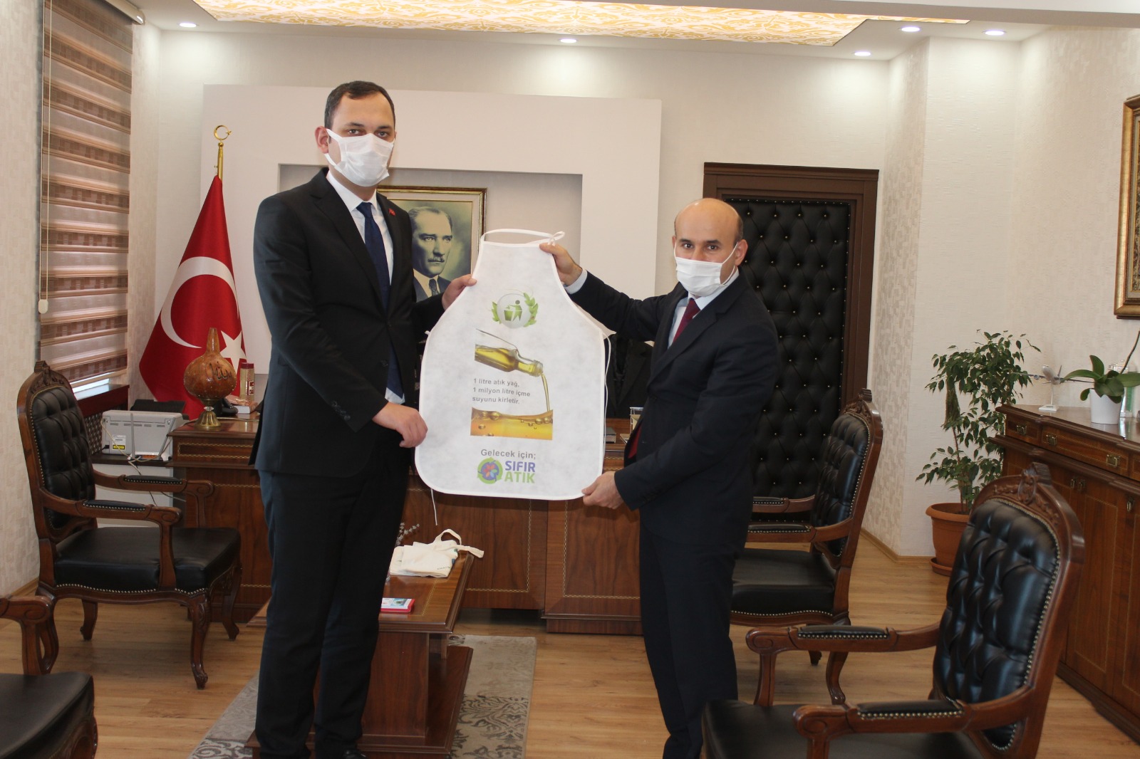 İl Müdürümüz Sayın Engin ÖZTÜRK, Süloğlu Kaymakamı Sayın Mehmet Faruk Kazdal'ı Ziyaret Etti