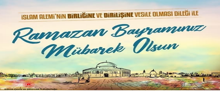 İl Müdürümüz Sayın Engin ÖZTÜRK'ün Ramazan Bayramı Kutlama Mesajı