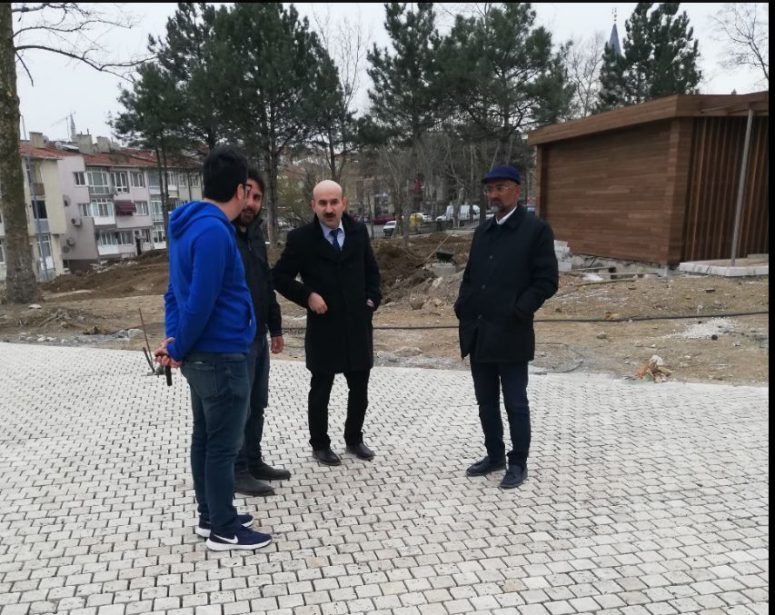 İl Müdürümüz Sayın Engin ÖZTÜRK Selimiye Camii ve Çevresi Kentsel Tasarım ve Peyzaj Düzenlemesi Sahasında İncelemelerde Bulundu