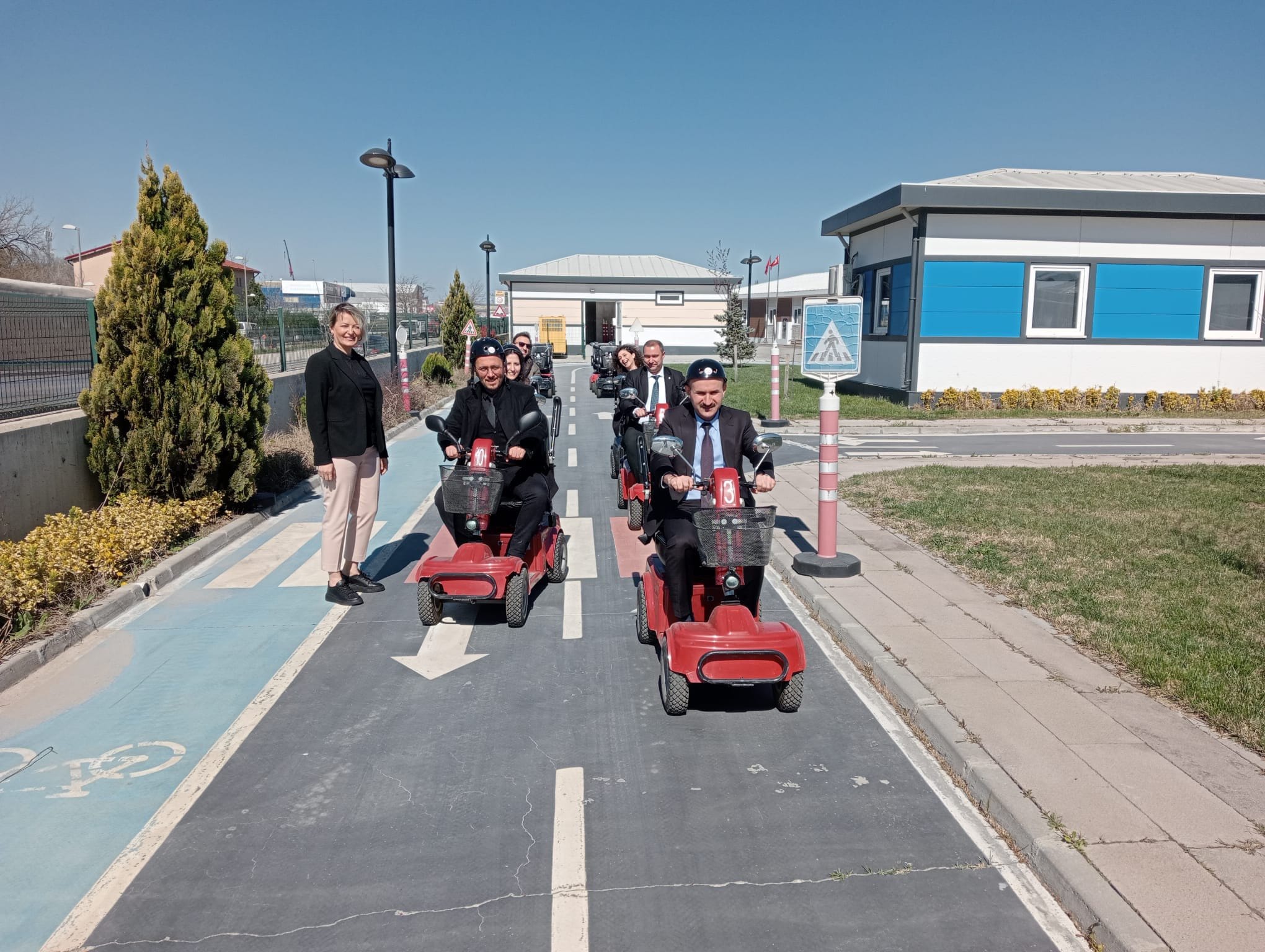 İl Müdürümüz Sayın Engin ÖZTÜRK Trafik  Eğitim Parkını Ziyaret Etti