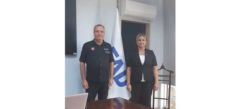 İl Müdürümüz Sayın Ayşe SARI Edirne İl Afet ve Acil Durum Müdürü Sayın Cengiz KARAKUŞ'a Hayırlı Olsun Ziyaretinde Bulundu