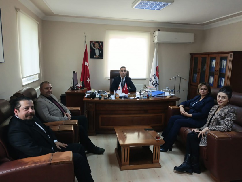 İl Müdürümüz Sayın Ayşe SARI, Organize Sanayi Bölge Müdürü Sayın Devrim KÖSE'ye Ziyarette Bulundu