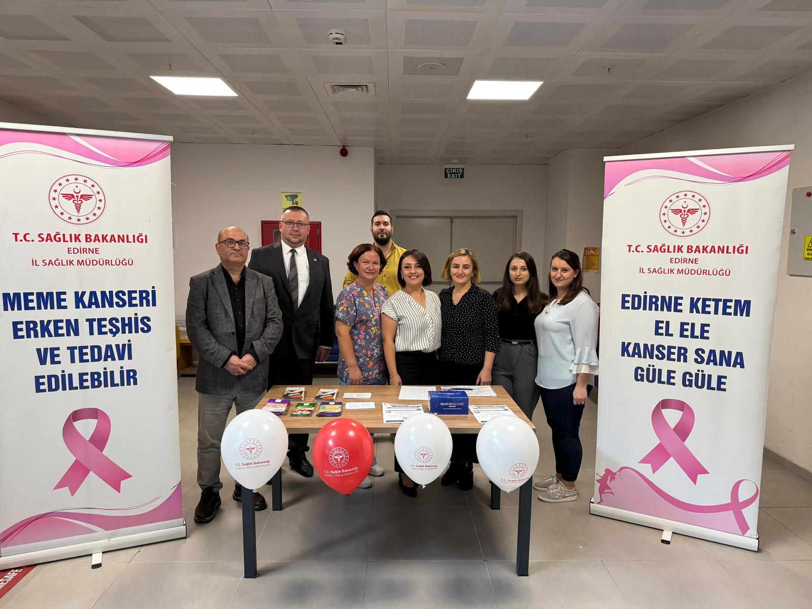 İl Sağlık Müdürlüğü Tarafından Kurumumuz Konferans Salonunda Meme Kanseri Farkındalık Ayı  Etkinlikleri Kapsamında Bir Eğitim  Gerçekleştirildi