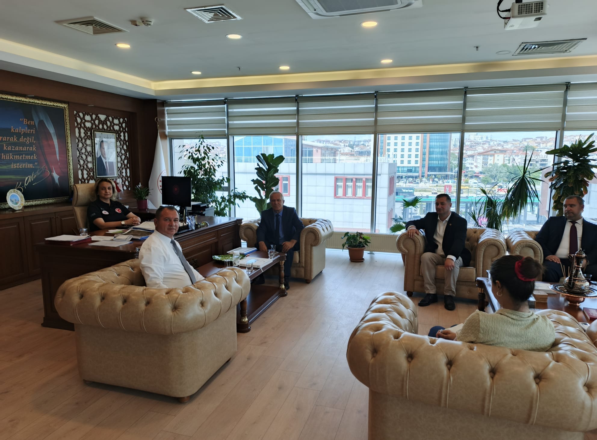 İlimiz Belediyeleriyle Çalışma Toplantılarımız Sürüyor