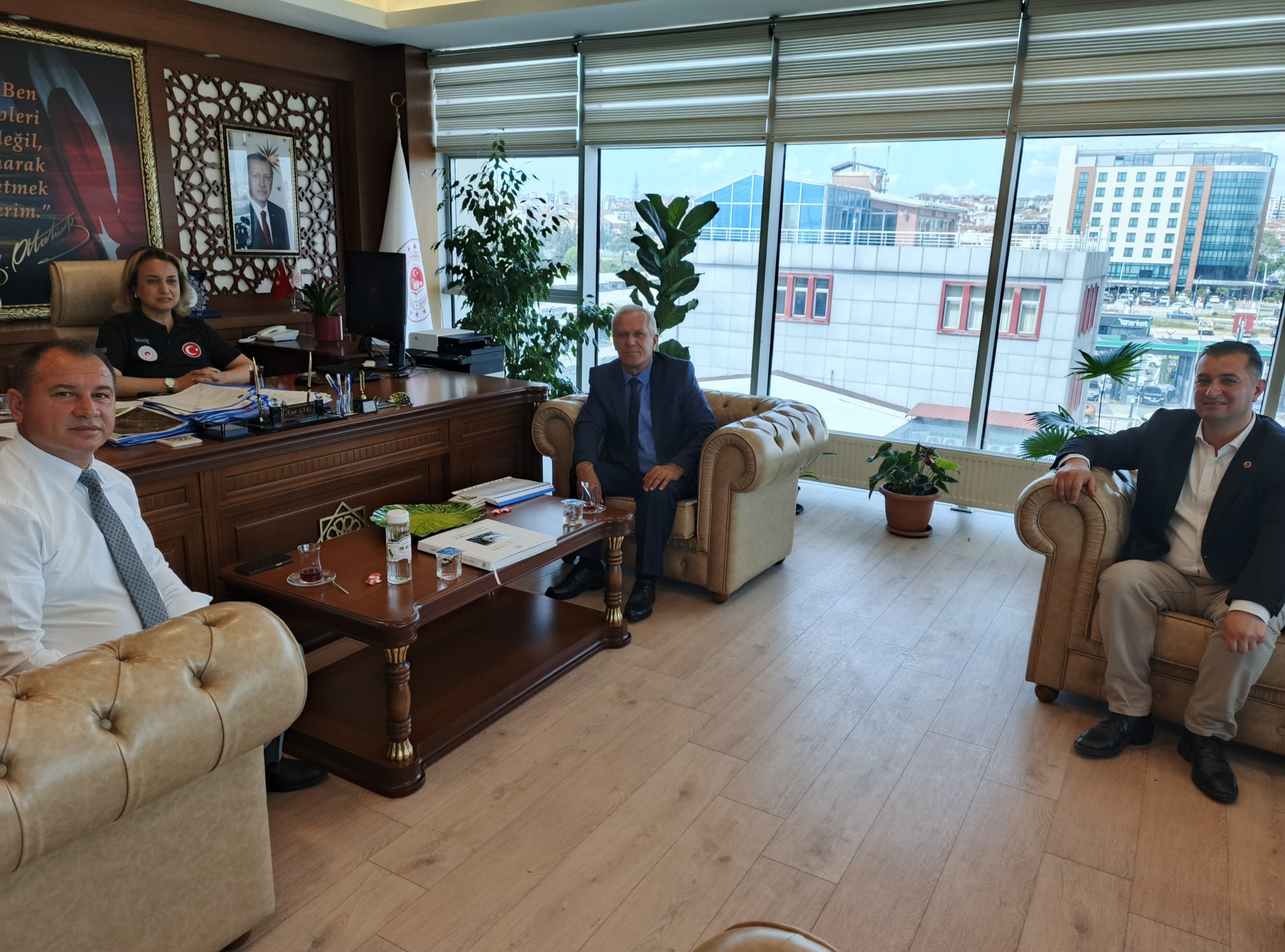 İlimiz Belediyeleriyle Çalışma Toplantılarımız Sürüyor