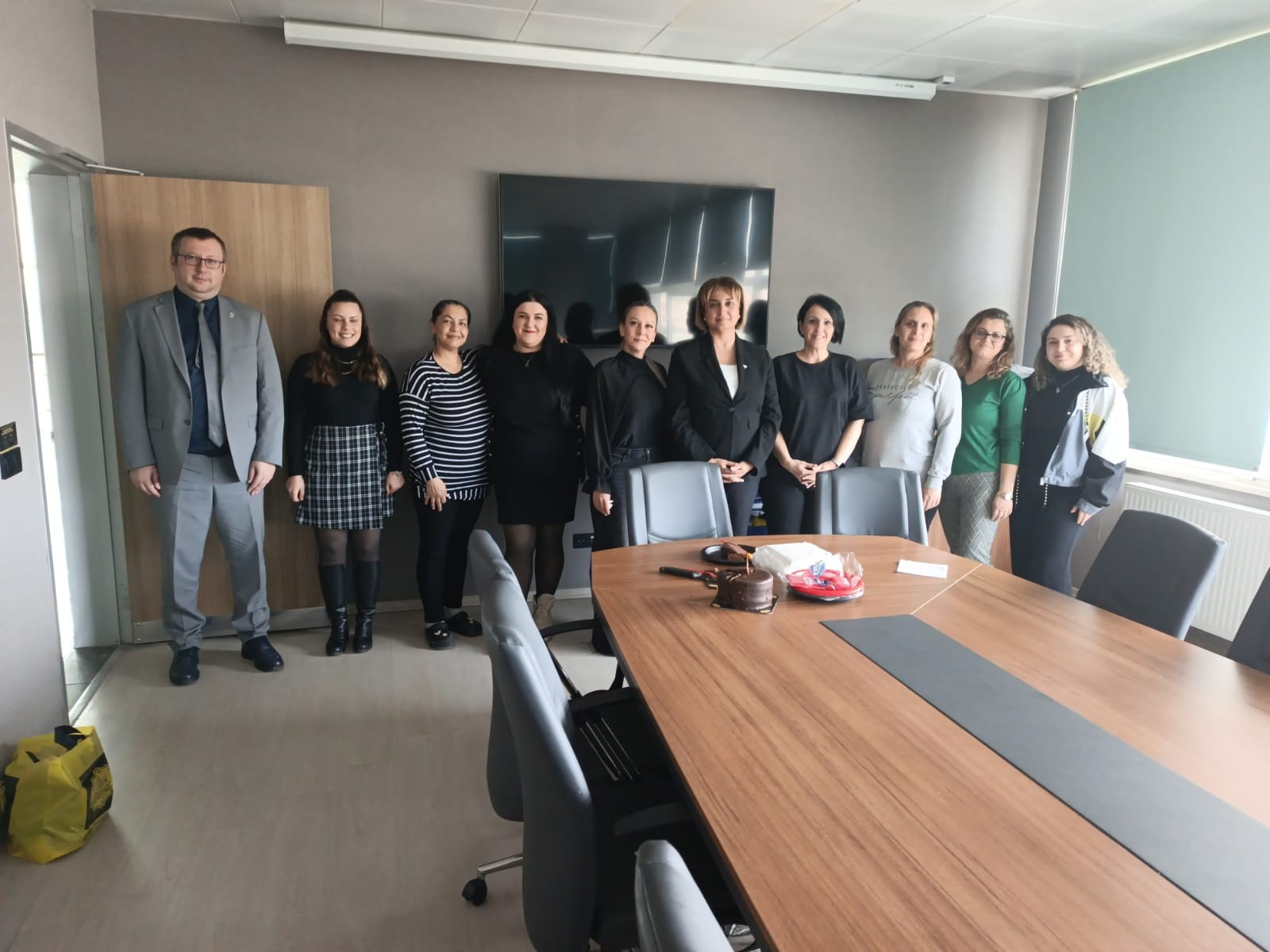 İşkur Tarafından Uygulanan İş Gücü Uyum Programı (İUP) Kapsamında Kurumumuzda Hizmet Veren Çalışanlarımıza Veda Toplantısı Düzenlendi