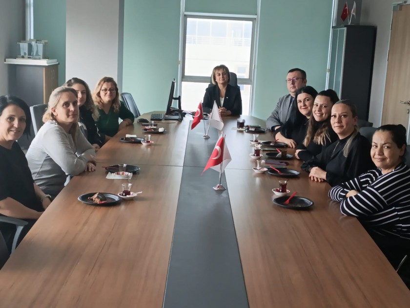 İşkur Tarafından Uygulanan İş Gücü Uyum Programı (İUP) Kapsamında Kurumumuzda Hizmet Veren Çalışanlarımıza Veda Toplantısı Düzenlendi