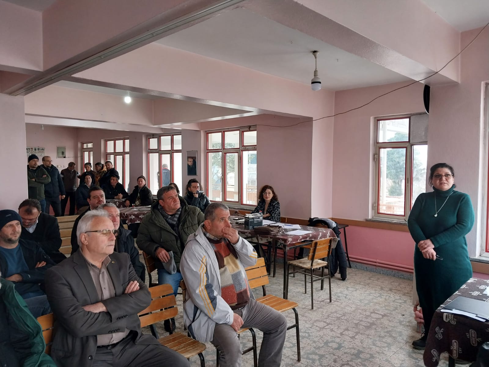 Keşan Çeltik Köyü Köy Kahvehanesinde Halkın Bilgilendirilmesi ve Sürece Katılım Toplantısı Gerçekleştirildi