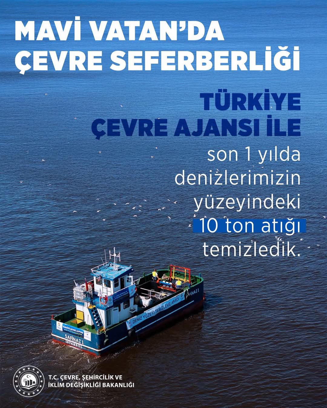 Mavi Vatan'da Çevre Seferberliğimizi Sürdürüyoruz