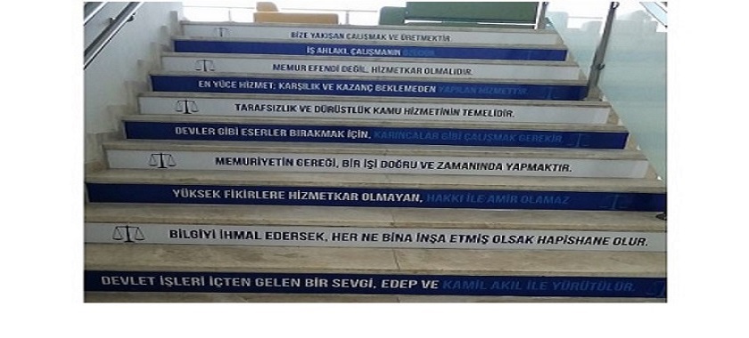 Müdürlüğümüz Hizmet Binamızda Başlattığımız Farkındalık Projesi