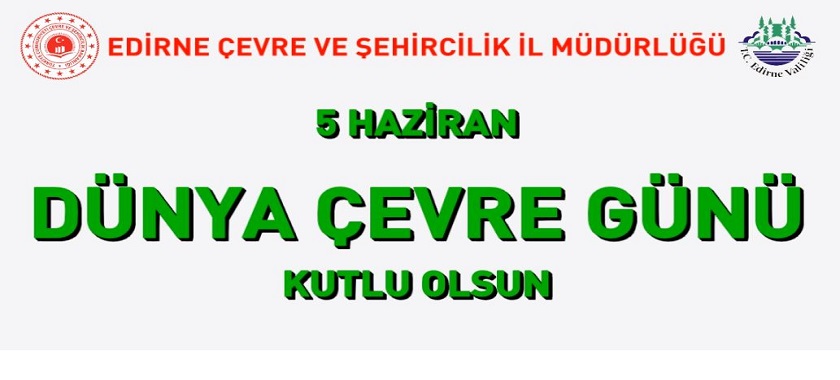 Müdürlüğümüzün Dünya Çevre Günü Kutlaması