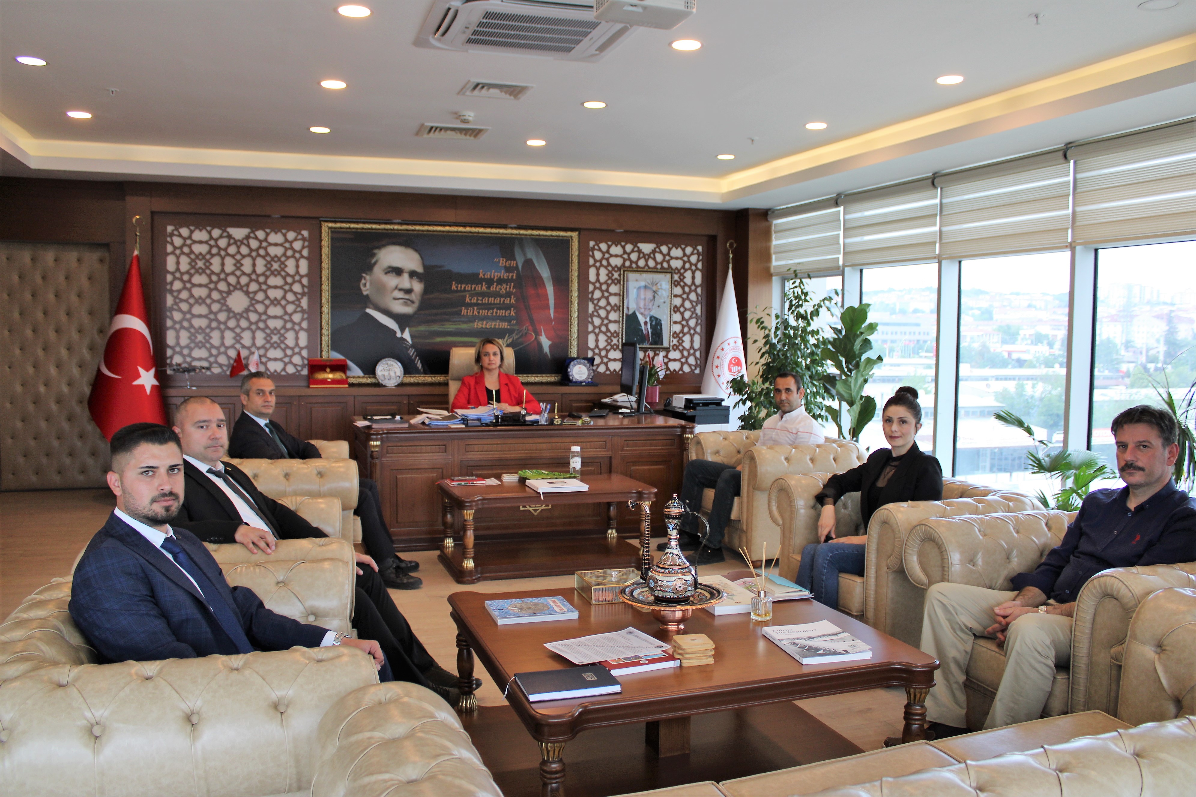 OSB Yetkililerinin Katılımı İle İl Müdürlüğümüzde İstişare Toplantısı Gerçekleştirildi