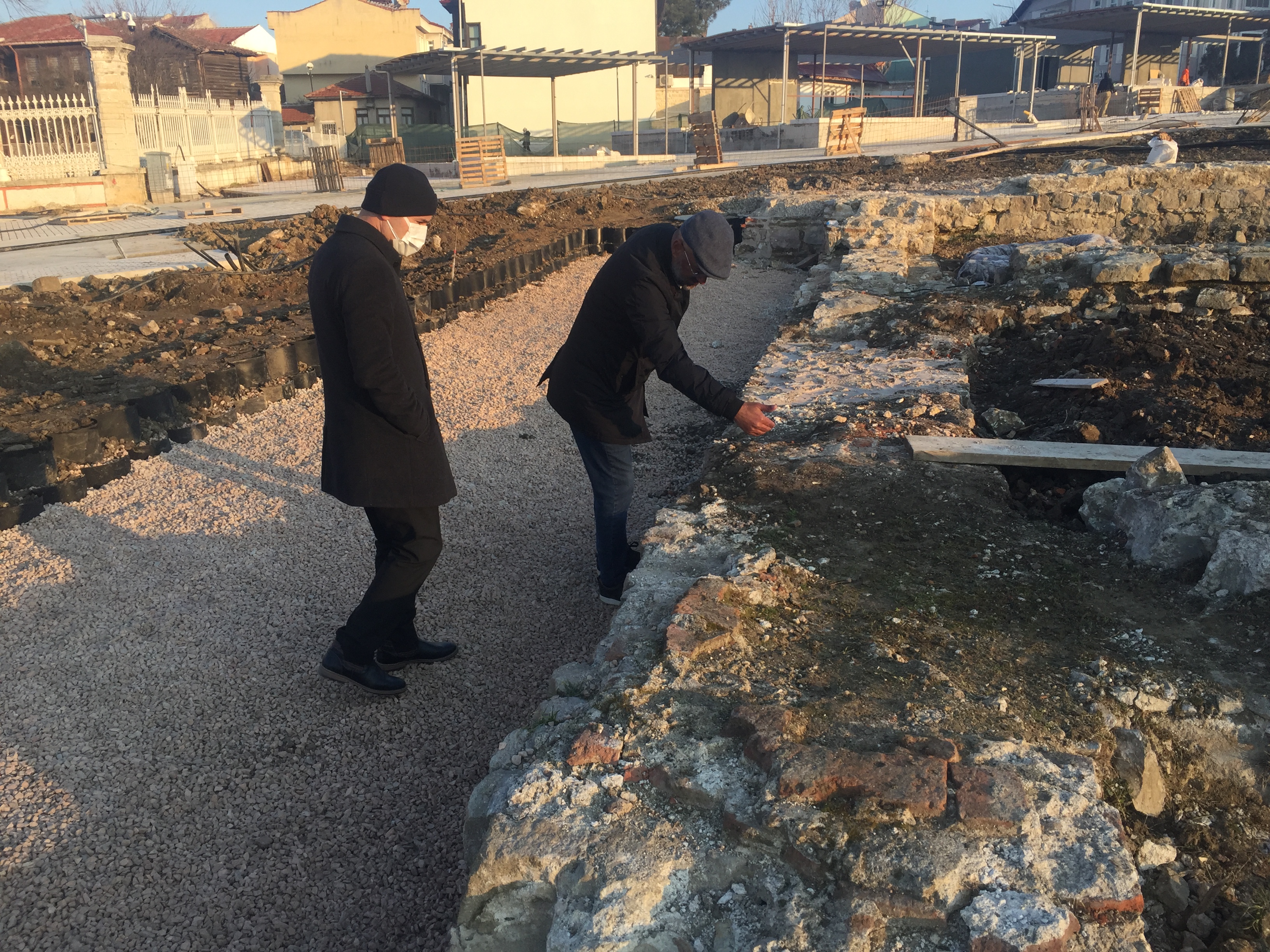 Selimiye Camii ve Çevresi Kentsel Tasarım ve Peyzaj Düzenlemesi İşi Kapsamında Çalışmalar Bütün Hızıyla Devam Ediyor