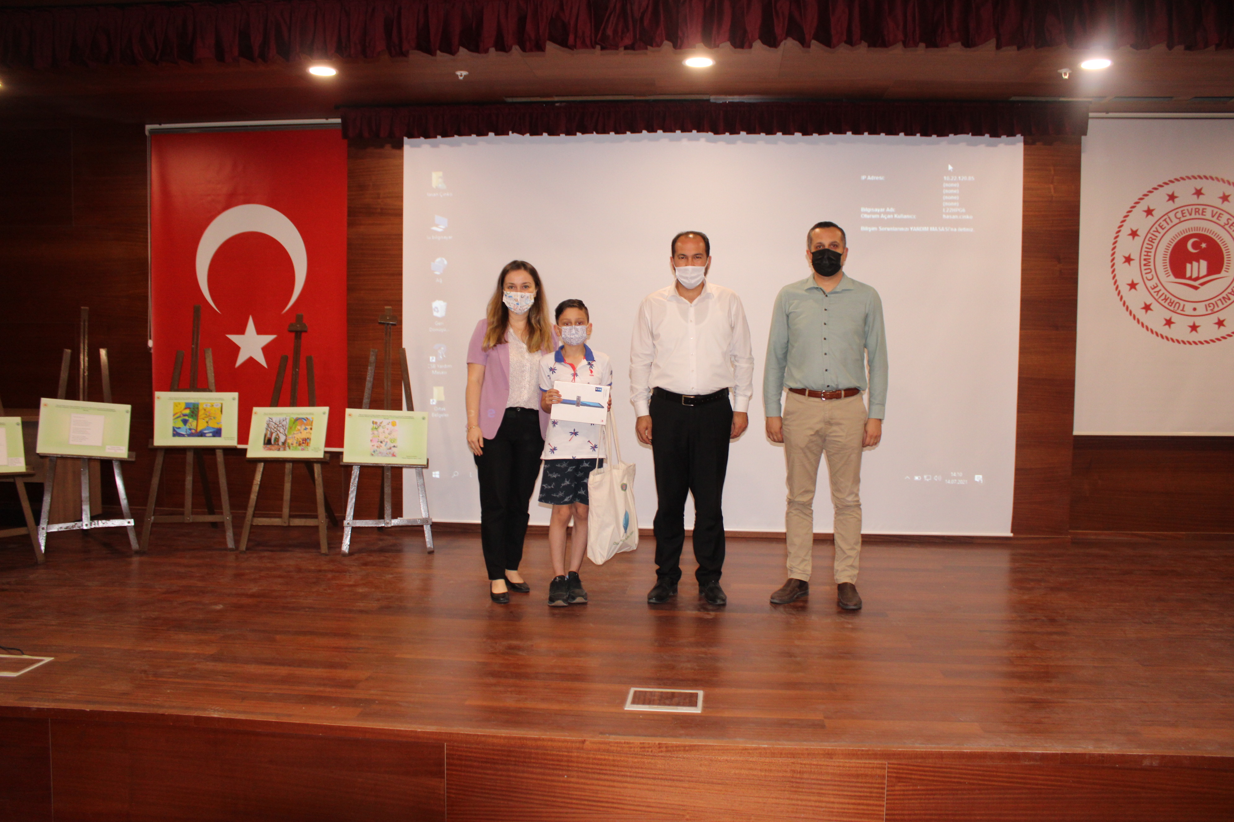 ‘Sıfır Atık Bir Yaşam Tarzıdır’ Temalı Resim ve Şiir Yarışması Ödül Töreni Yapıldı