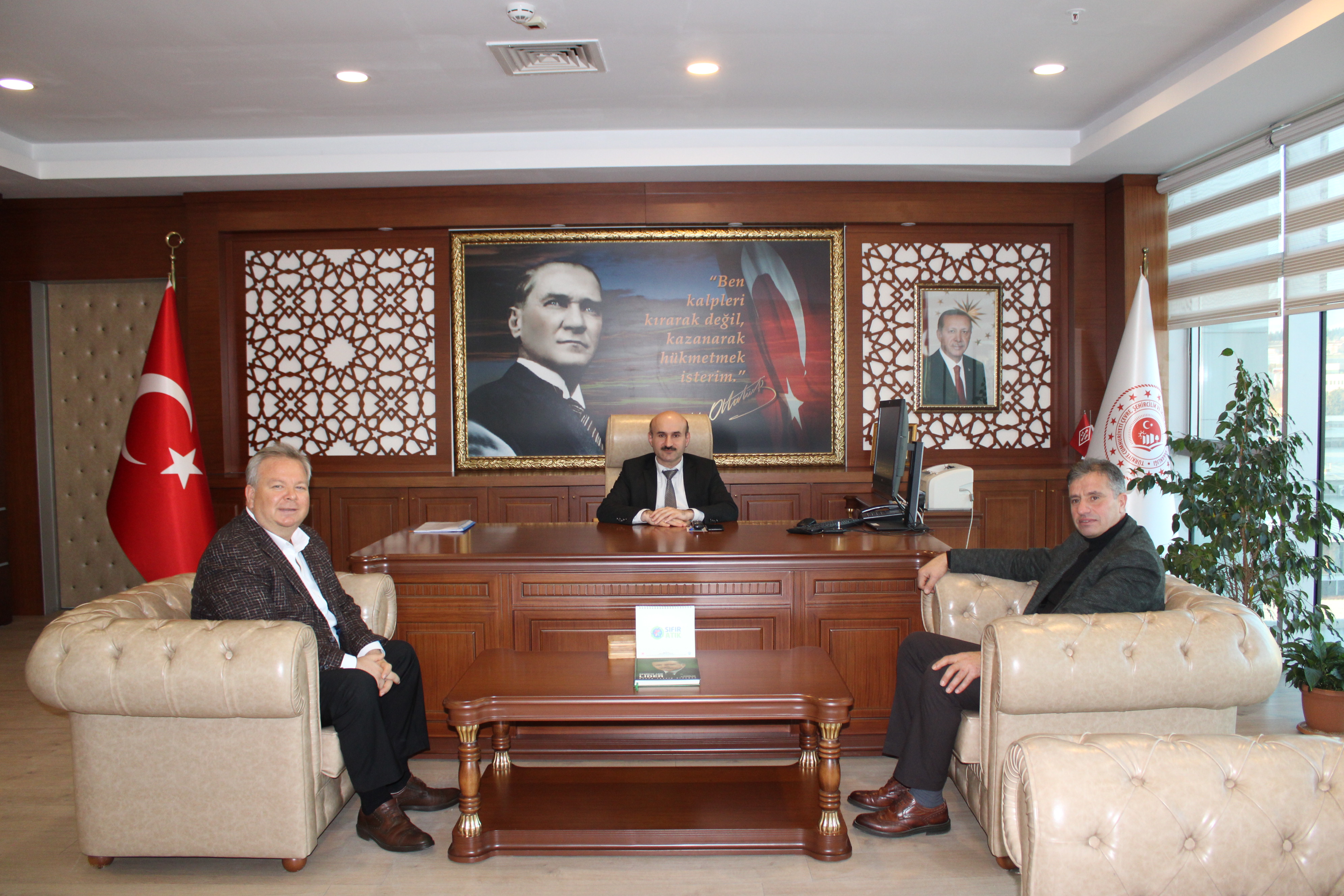 Süloğlu Belediye Başkanı Sayın Mehmet ORMANKIRAN ve İl Genel Meclis Üyesi Önder CİN  İl Müdürümüz Sayın…
