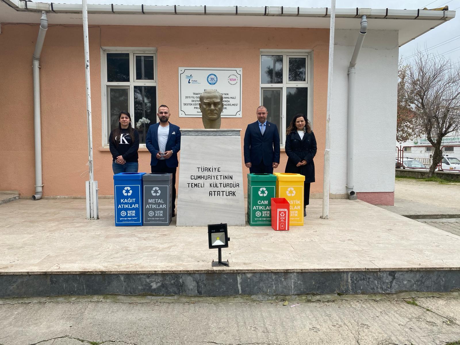 Uluslararası Sıfır Atık günü özelinde Müdürlüğümüzce; Meriç ve Lalapaşa ilçelerinde Bulunan  Okullar ve Halk Eğitim Merkezleri  Ziyaret Edildi