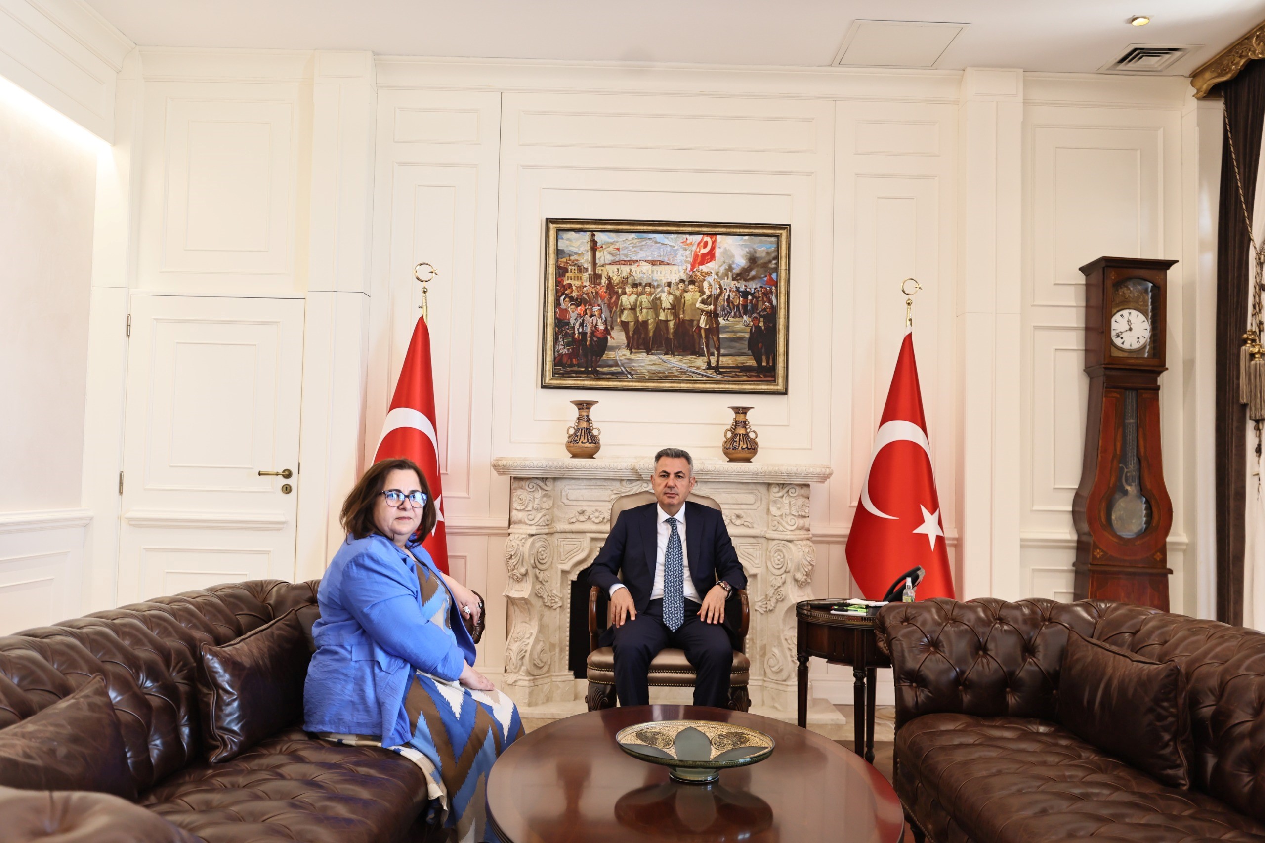 Bölge Müdürümüzün İzmir Valilik Ziyareti
