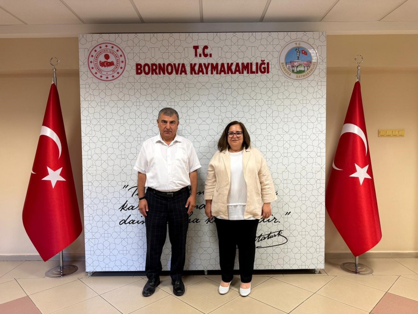 Bölge Müdürümüzün Bornova Kaymakamlığı Ziyareti