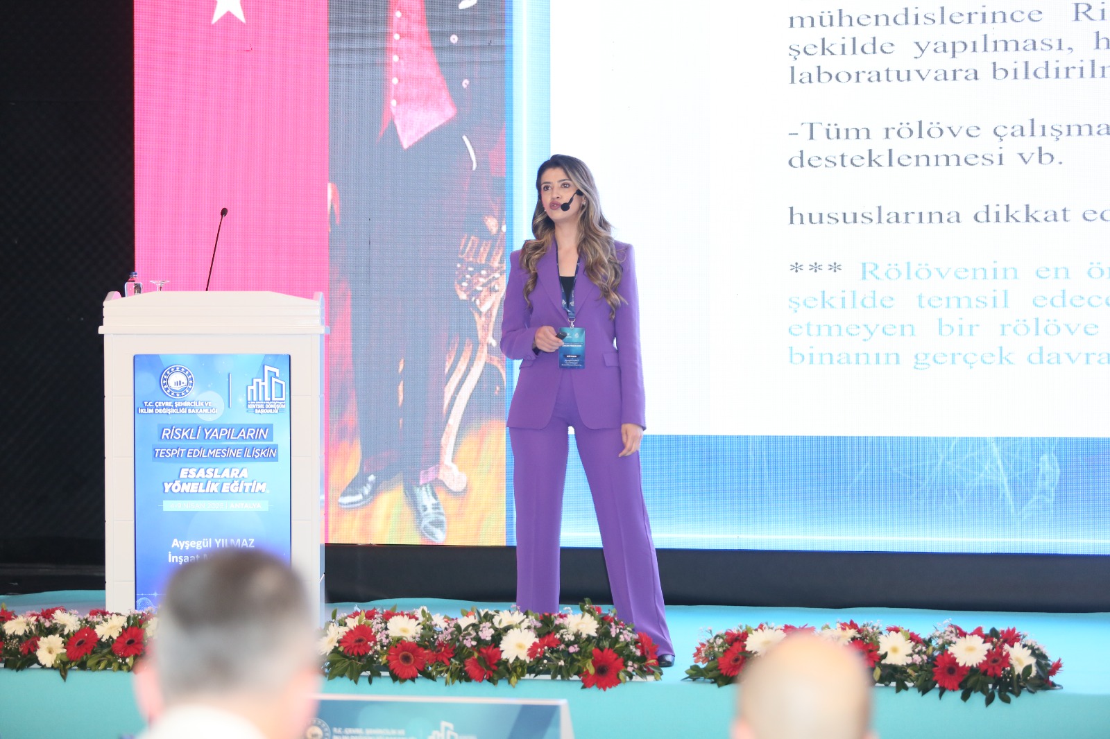 ANTALYA’DA RİSKLİ YAPILARIN TESPİTİ KONUSUNDA EĞİTİM PROGRAMI DÜZENLENDİ
