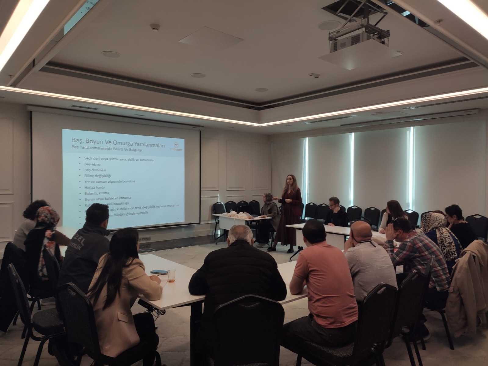 BAŞKANLIĞIMIZ TARAFINDAN İLK YARDIM EĞİTİMLERİ DÜZENLENDİ