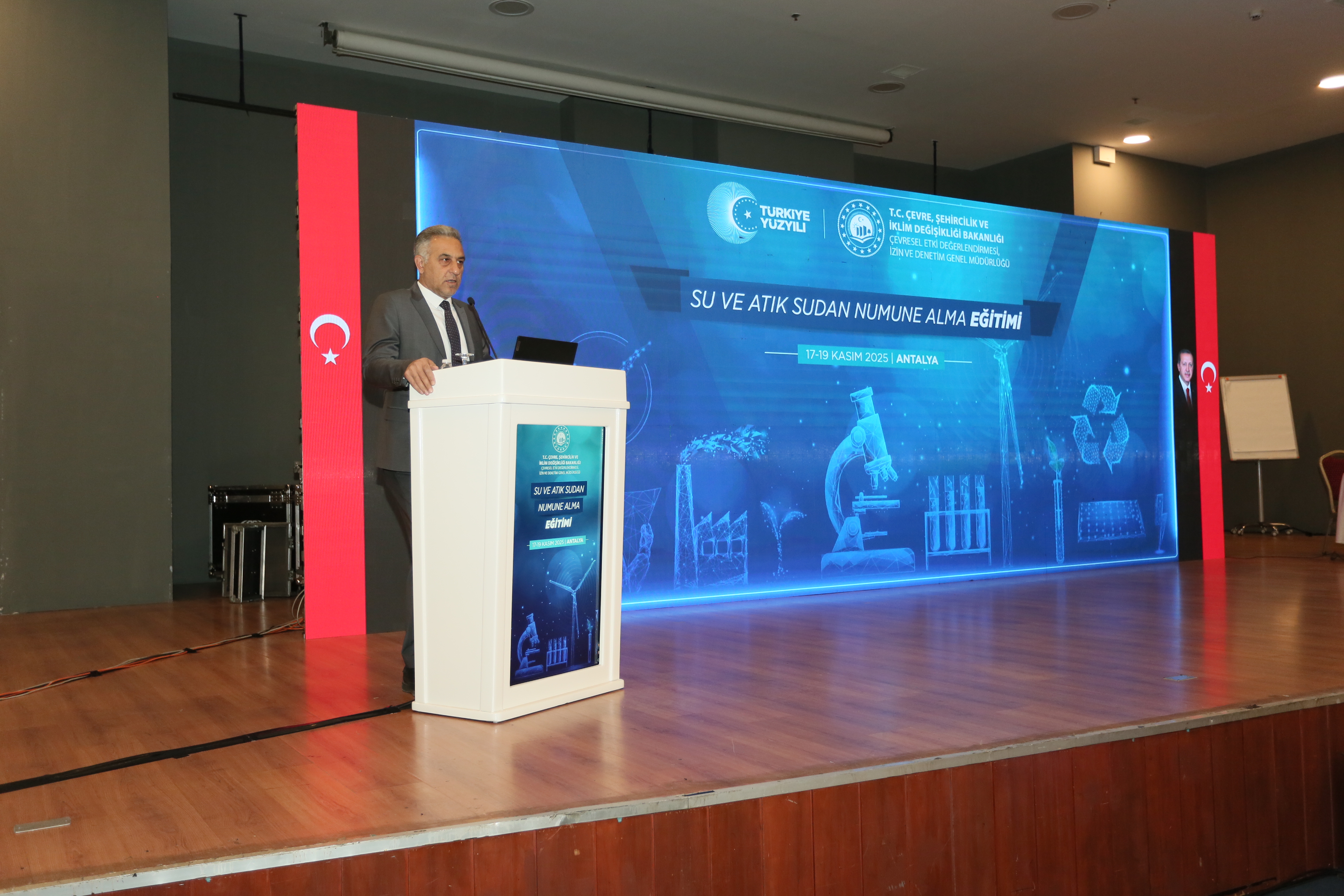 SU VE ATIK SUDAN NUMUNE ALMA EĞİTİMİ GERÇEKLEŞTİRİLDİ