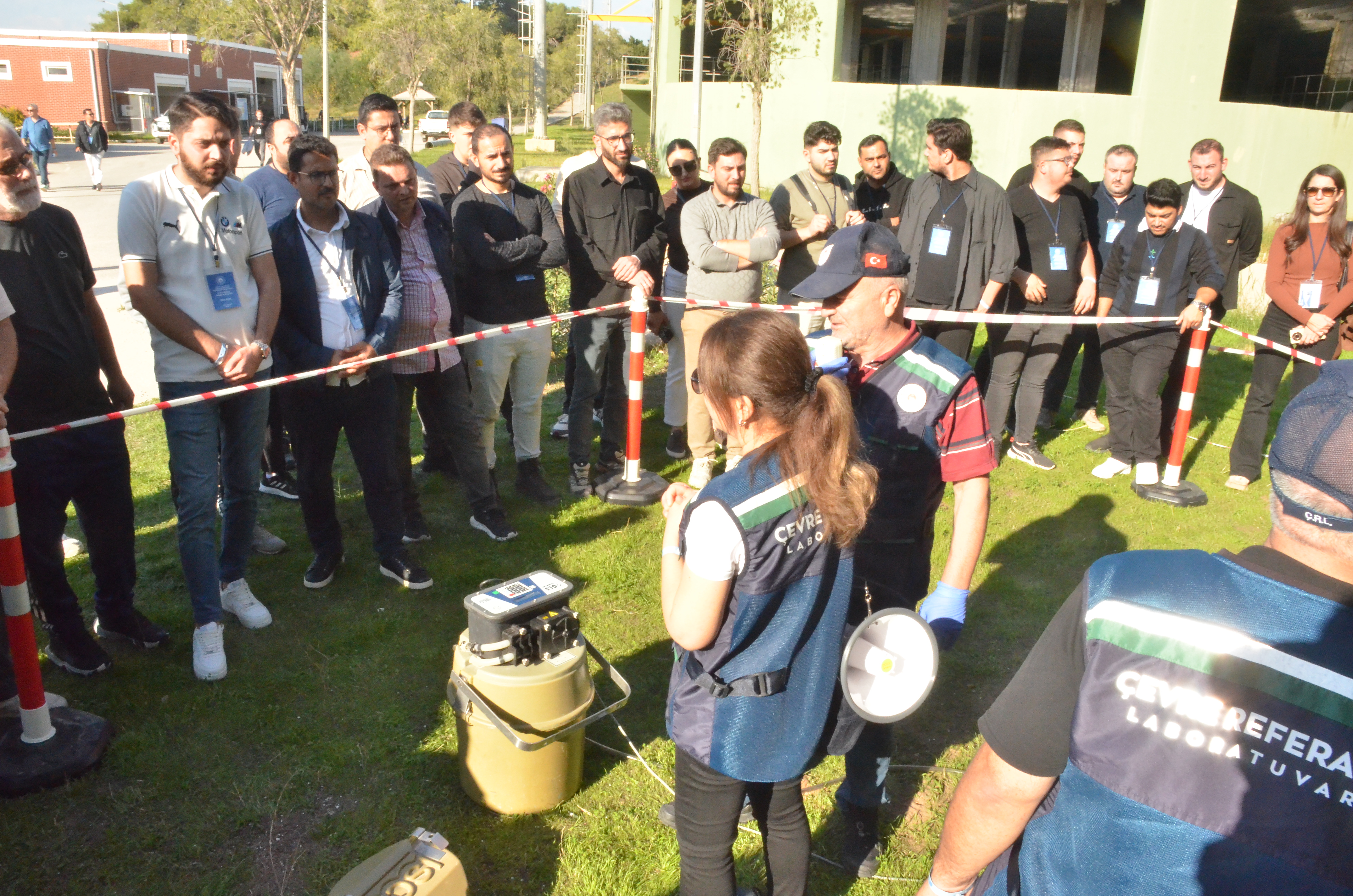 SU VE ATIK SUDAN NUMUNE ALMA EĞİTİMİ GERÇEKLEŞTİRİLDİ