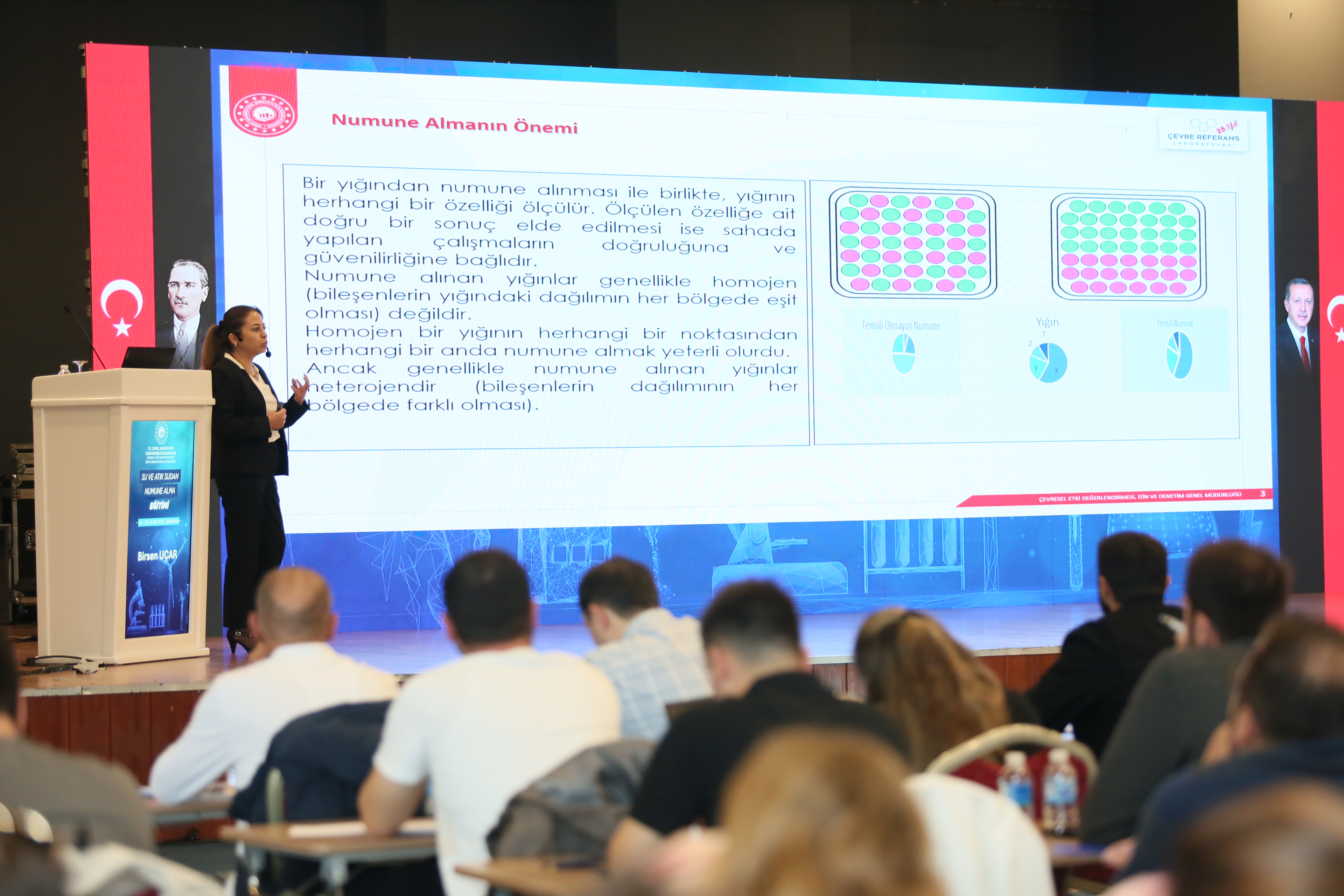 SU VE ATIK SUDAN NUMUNE ALMA EĞİTİMİ GERÇEKLEŞTİRİLDİ