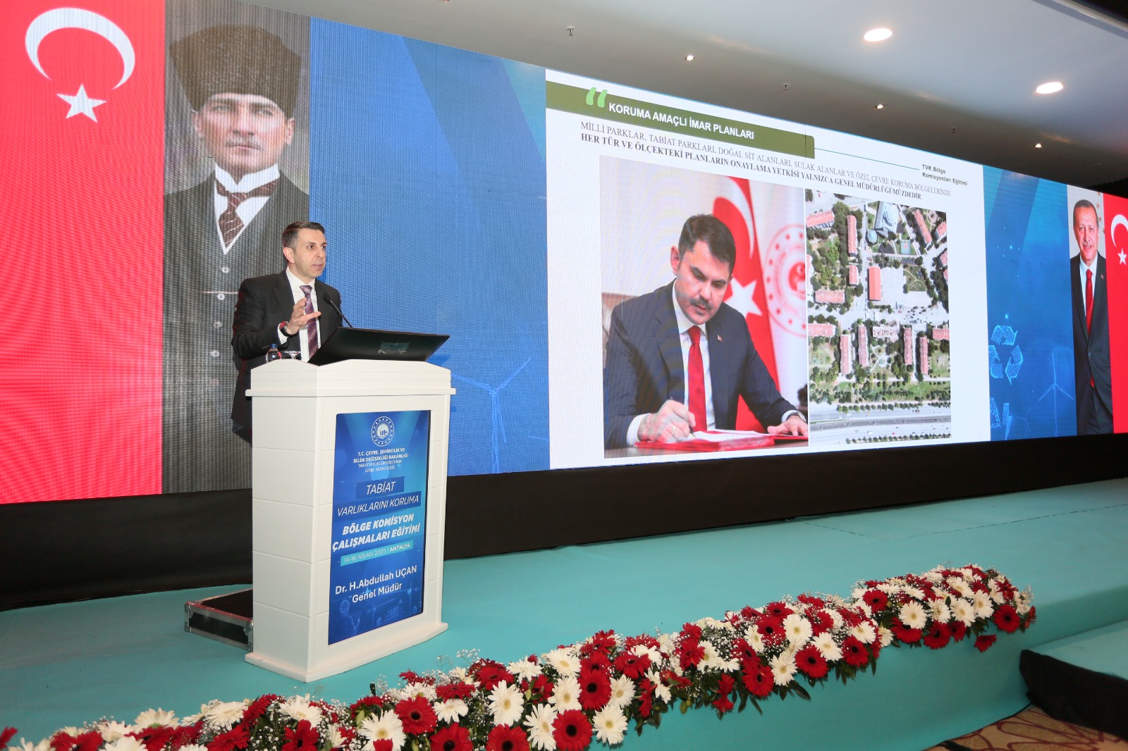 TABİAT VARLIKLARINI KORUMA BÖLGE KOMİSYON ÇALIŞMALARI EĞİTİMİ DÜZENLENDİ
