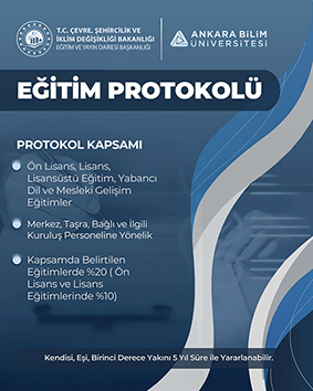 Ankara Bilim Üniversitesi afiş