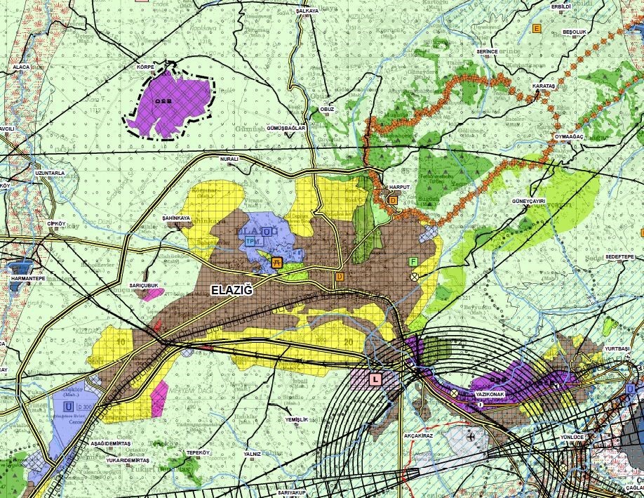 Malatya-Elazığ-Bingöl-Tunceli Planlama Bölgesi 1/100.000 Ölçekli Çevre Düzeni Planı Değişikliği