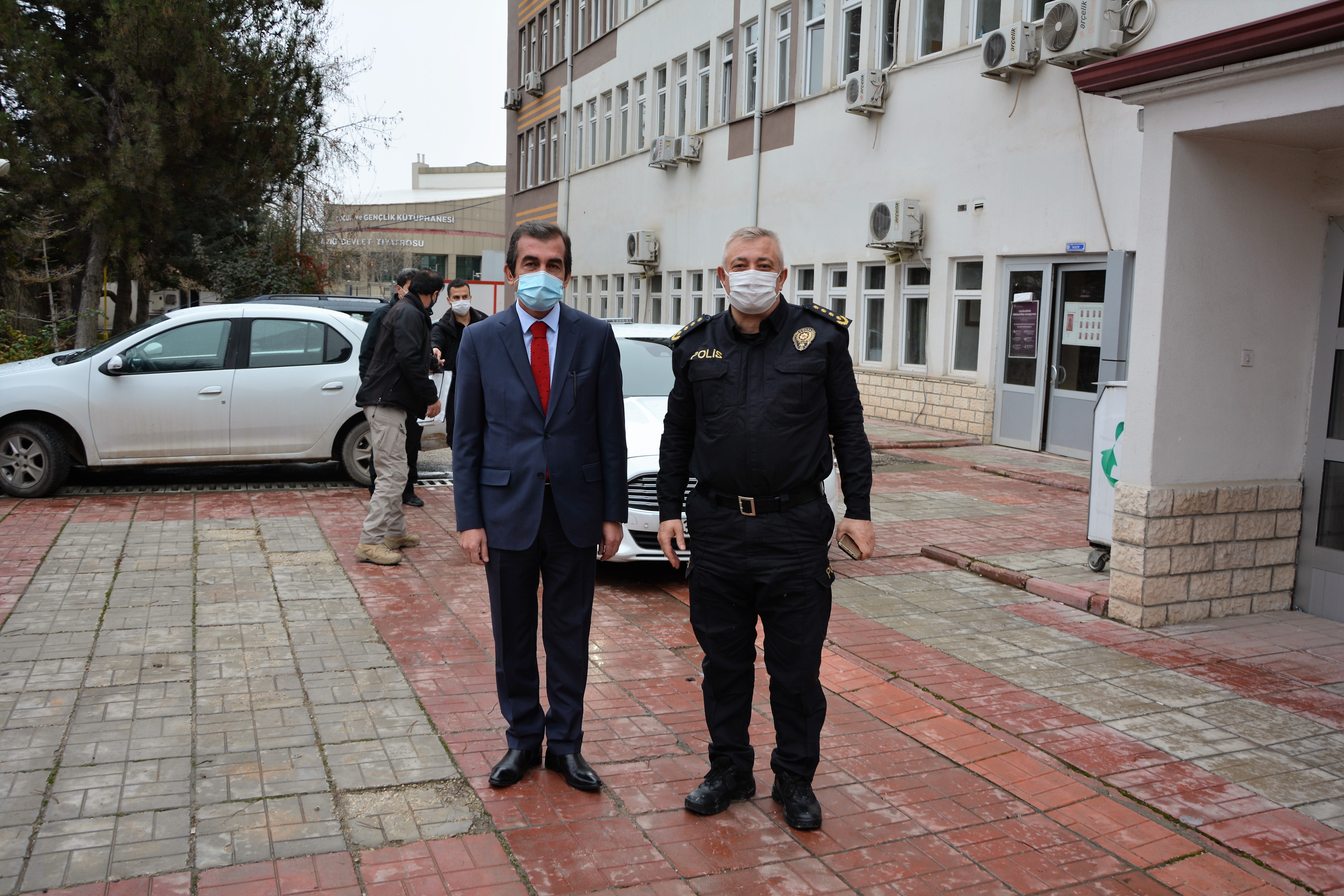 İl Emniyet Müdürü Celal Sel ve Yardımcıları İl Müdürlüğümüzü ziyaret etti.