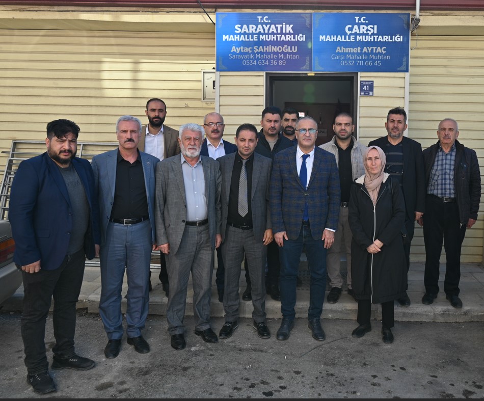 İl Müdürümüz Fatih ÖNALAN; Elazığ Merkez Mahalle Muhtarları Derneklerini ve Kent Konseyini Ziyaret Etti