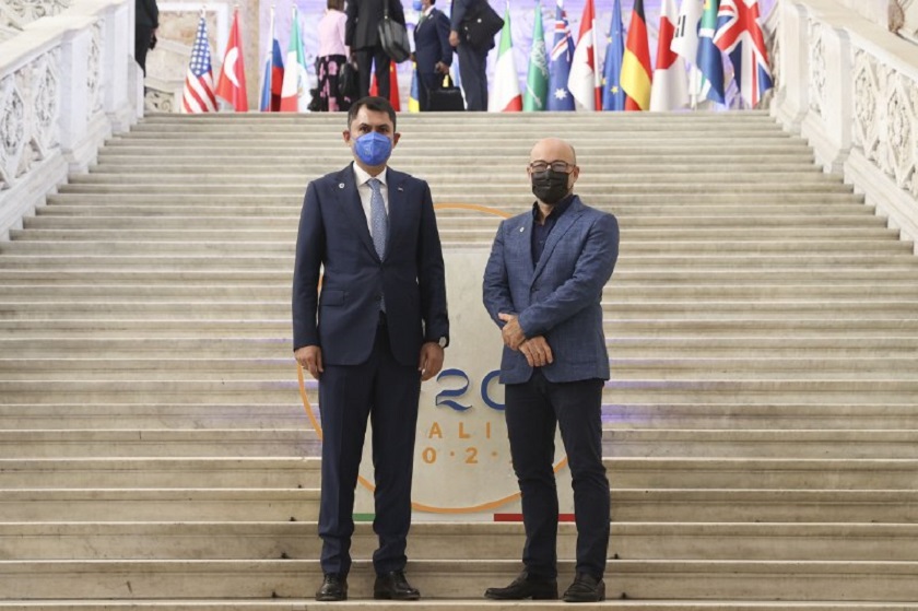 MINISTER KURUM ATTENDED THE G20 MİNİSTERİAL MEETİNG ON ENVİRONMENT, CLİMATE, AND ENERGY IN NAPOLI