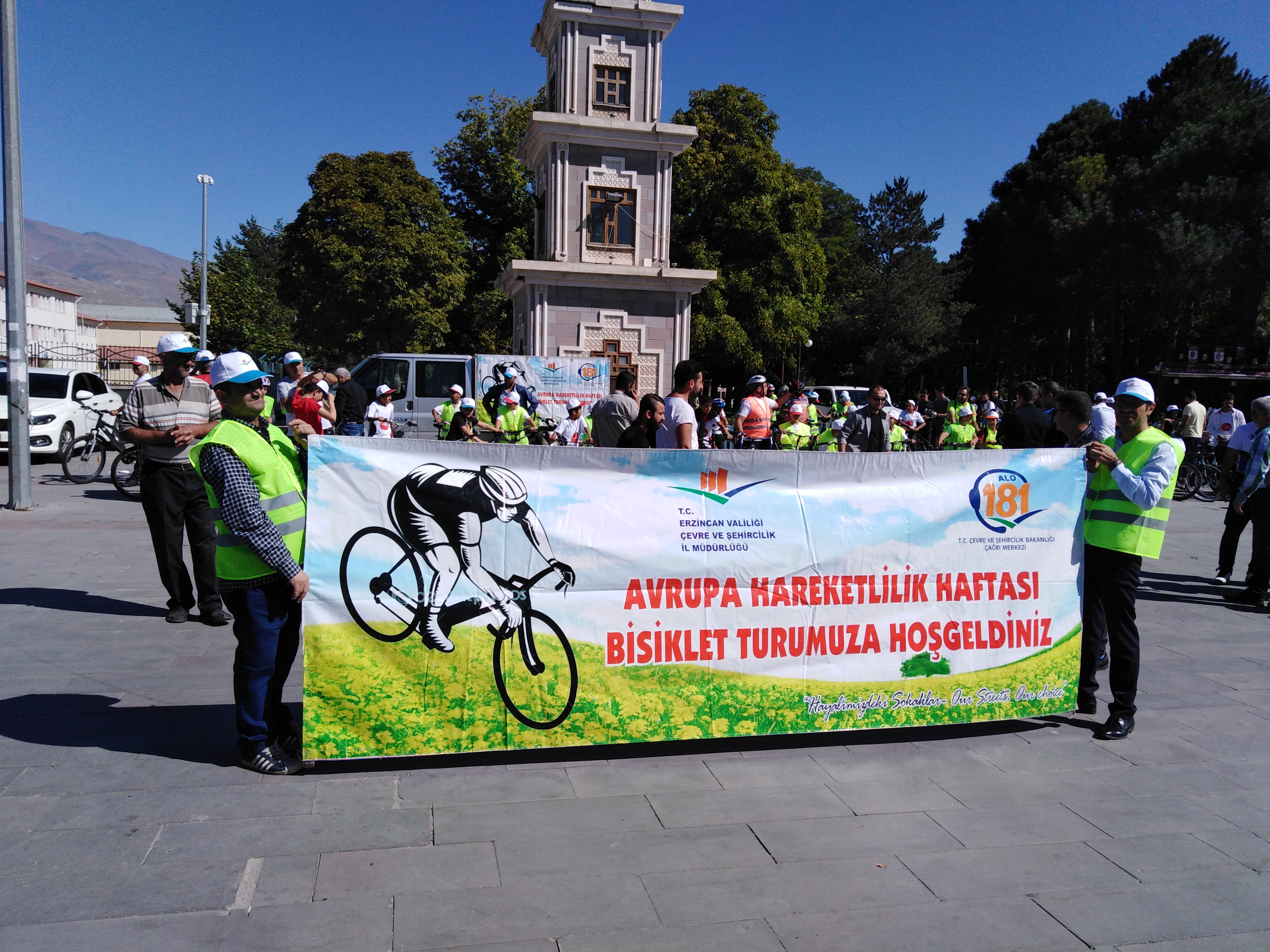 Avrupa Hareketlilik Haftası Kapsamında “Beraber Yürüyelim” Temalı Bisiklet Turu Organizasyonu