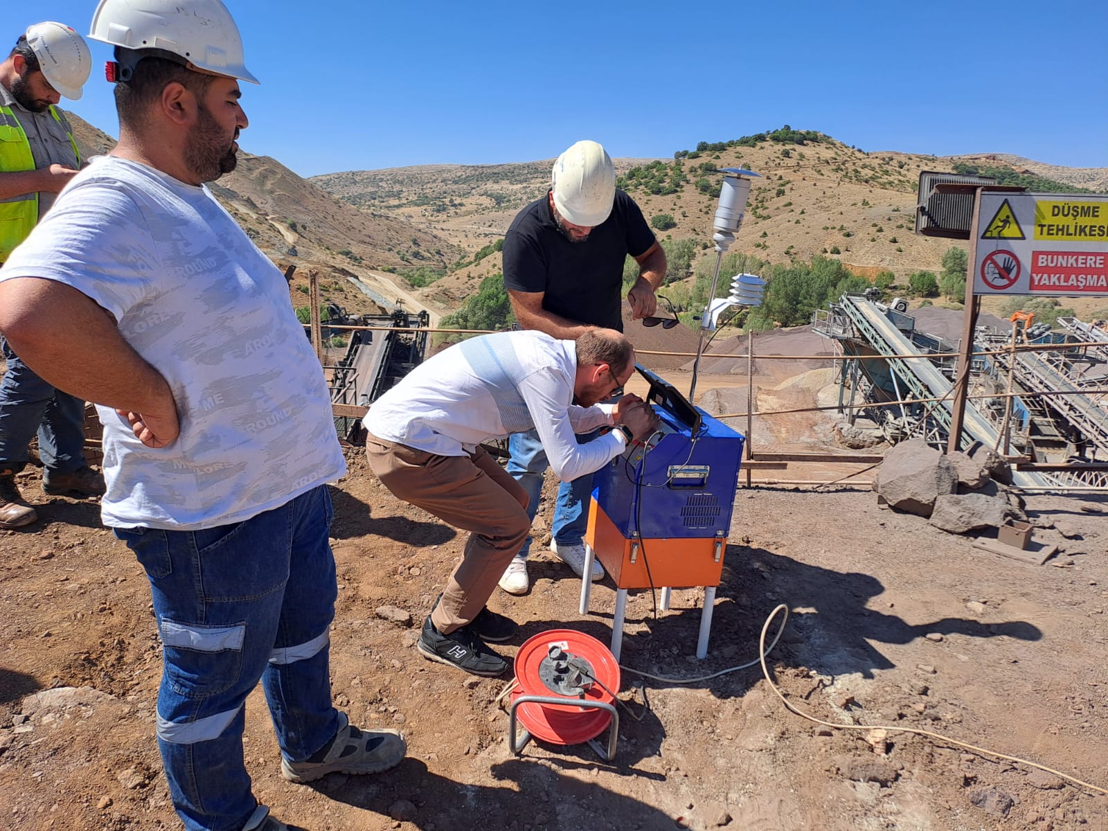 ÇED ve Çevre İzinleri Şube Müdürlüğü Hava Kalitesi Ölçümü Denetiminde