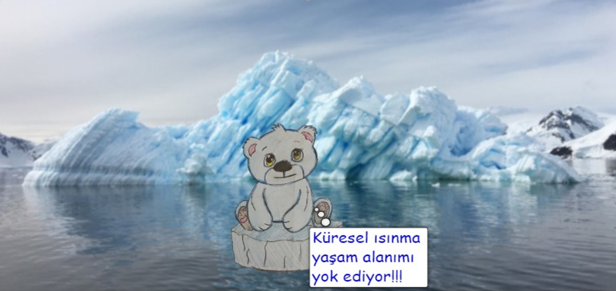 Çevre Temalı Karikatür Yarışmasında Dereceye Giren Öğrencilerimize Hediyeleri Verildi.