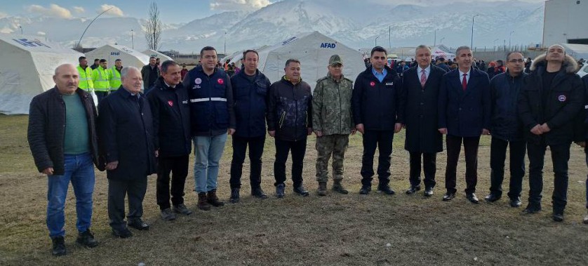 Deprem Tatbikatına Çalışma Gruplarımız Katıldı