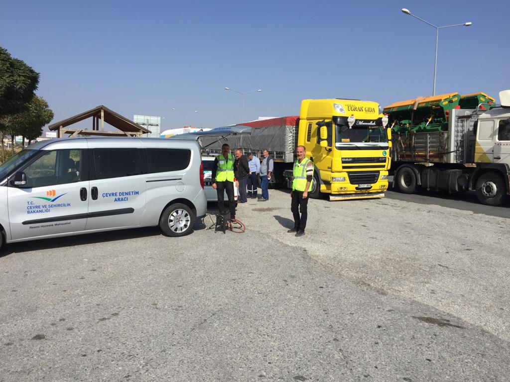 Egzoz Gazı Emisyon Ölçümleri Aralıksız Olarak Devam Etmektedir