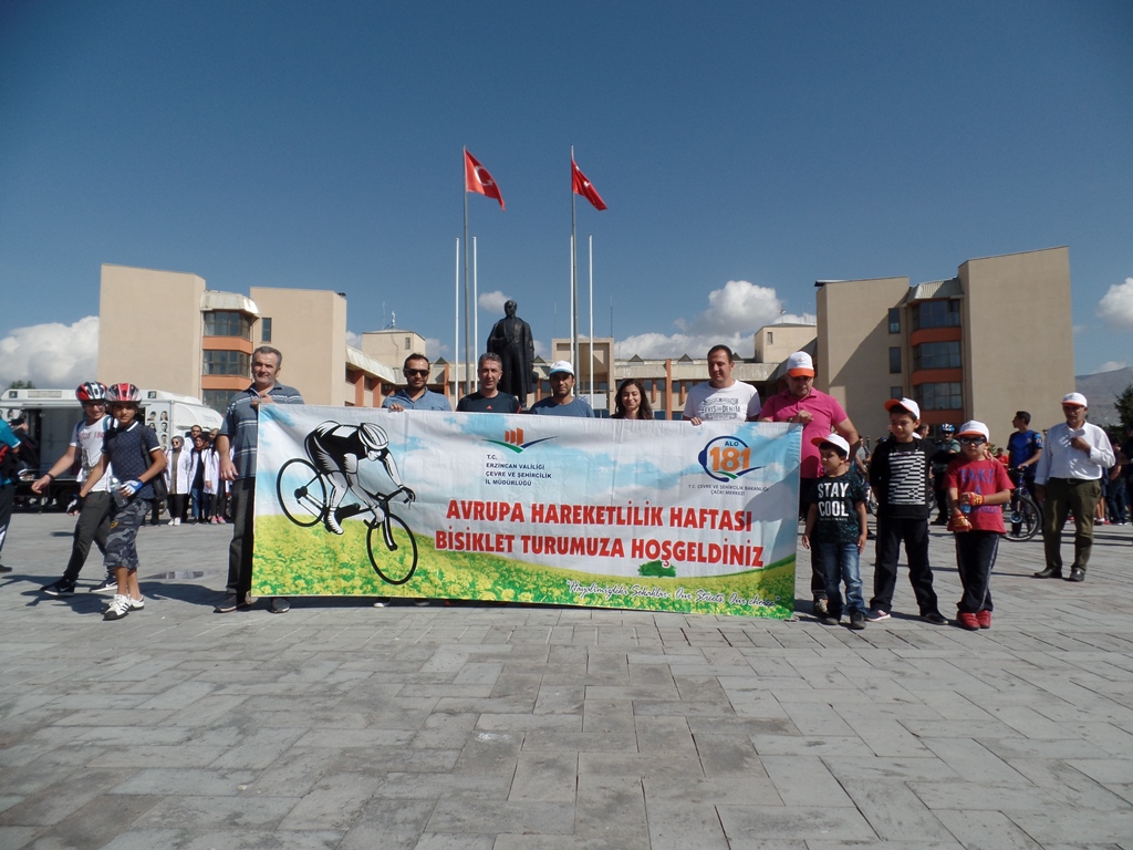 Erzincan’da Avrupa Hareketlilik Haftası Etkinlikleri Gerçekleştirildi.