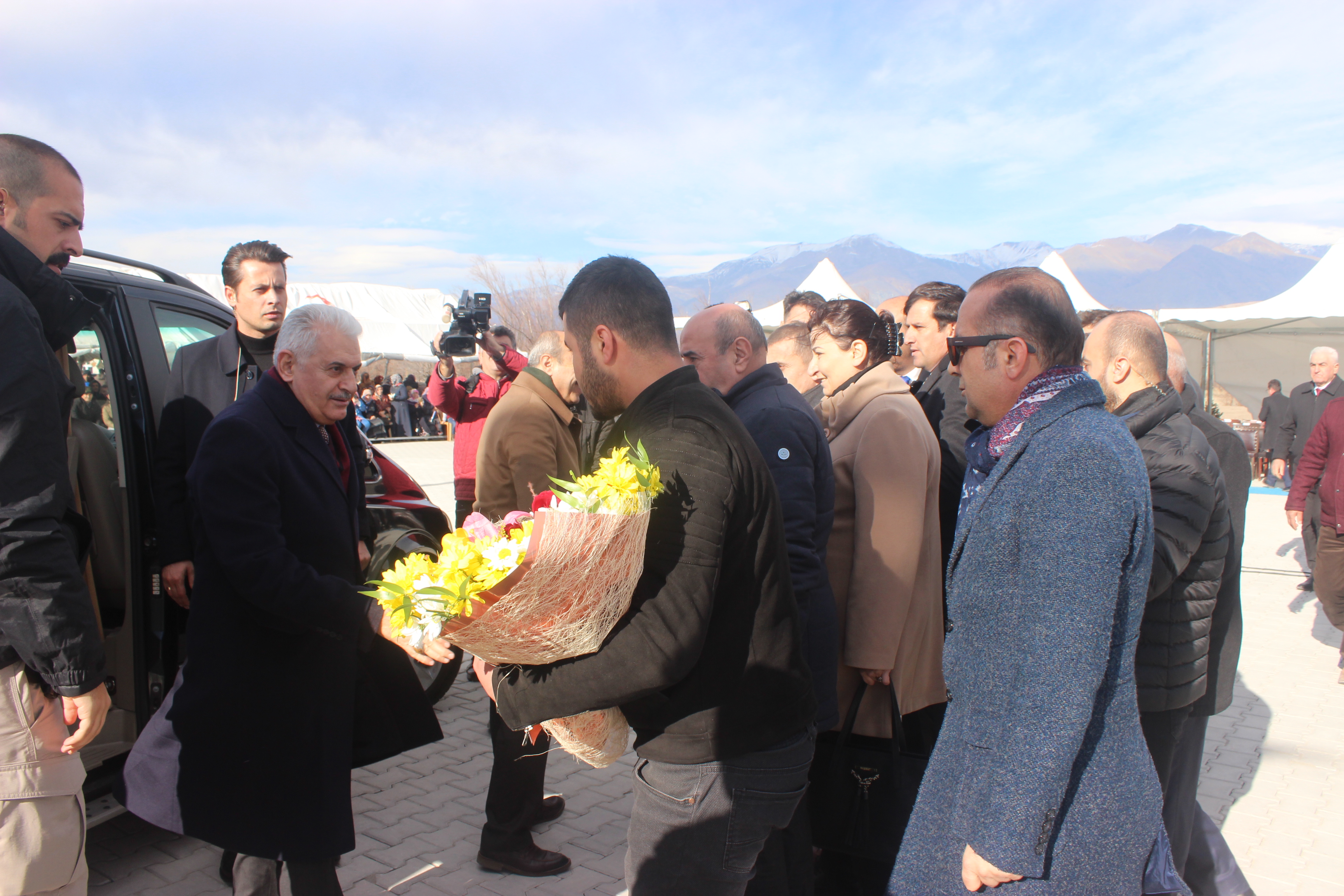 Erzincan Merkez Uluköy Köyü ve Tercan İlçesi Kalecik Köyü İskân Konutları Anahtar Teslim Töreni